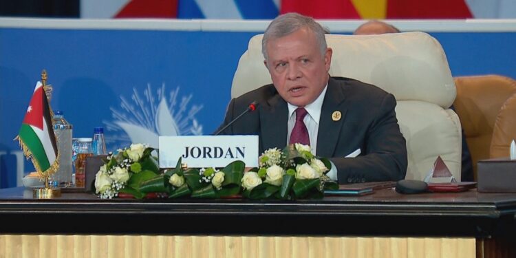 الملك: الأولوية للوقف الفوري للحرب على غزة وحماية المدنيين