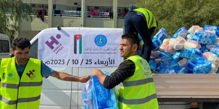 الهيئة الخيرية الأردنية الهاشمية مساعدات أردنية طبية وصلت غزة