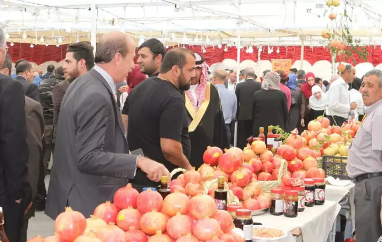 جمعية كفرسوم تنفصل عن المهرجان السنوي لمنتجي الرمان