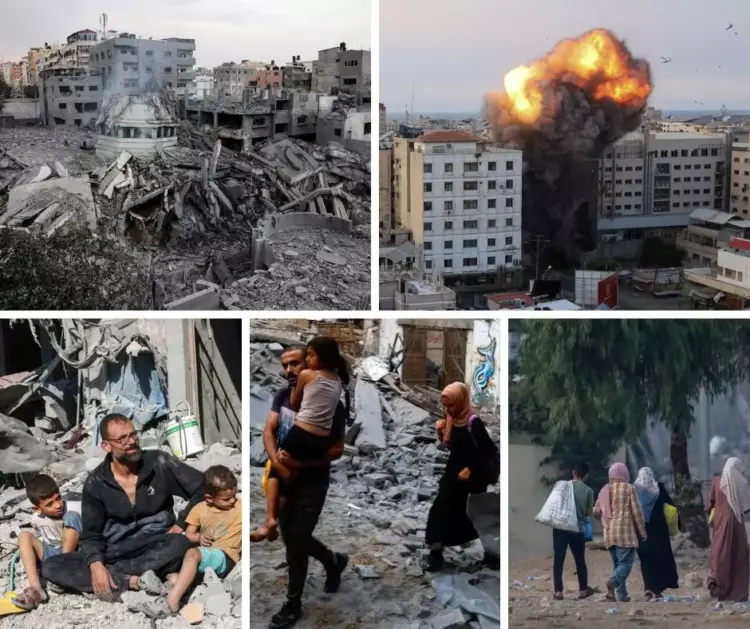 عائلات غزية تعود بعد النزوح إلى الجنوب..فالموت في كل مكان