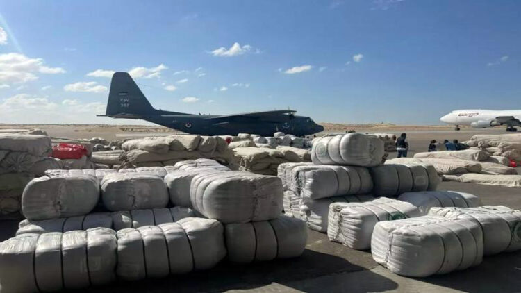 الأردن يرسل طائرة مساعدات جديدة إلى غزة -صدى الشعب-صحيفة اخبارية
