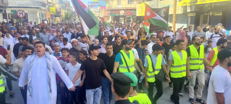 الأردنيـون ينفذون وقفات ومسيرات تضامنية نصـرة للأهل بغـزة-صدى الشعب-صحيفة اخبارية