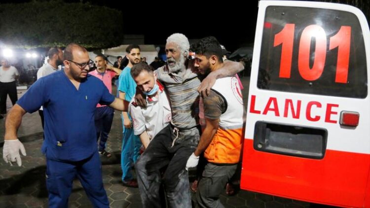 غزة: ارتفاع حصيلة شهداء مجزرة المغازي لأكثر من خمسين-صدى الشعب-صحيفة اخبارية