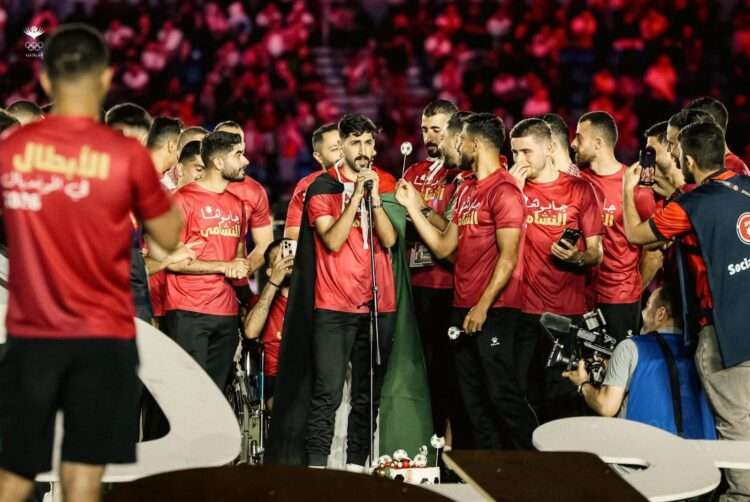 يزن النعيمات نجم النشامى